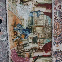 تابلو فرش نوازندگان سایز بزرگ