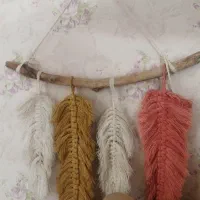 مکرومه مدل پر