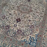 یک تخته فرش ۹ متری نائین گل ابریشم