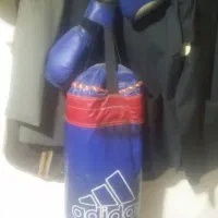 کیسه بکس با دستکش و زنجیر و قلاب