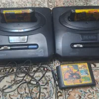 دو عدد سگا سالم به همراه دوعدد ادابتور و فیلم