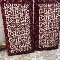 یک جفت پشتی دستباف ترکمن