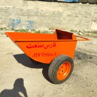 فرغون حمل بتن خلاطه ای و کود روف