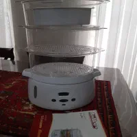 بخارپز ۳طبقه فلر