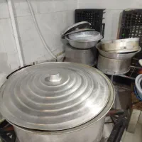 دیگ و ابگردون و لگن صافی
