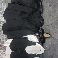 کت شلوار بچگانه ست به همراه کفش
