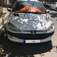 پژو 206 تیپ 2 مدل 81 سفید کارخانه