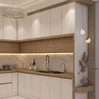 کابینت و کمد دیواری و درب چوبی
