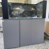 اکواریوم ۳۰۰ لیتر ریملس با سامپ حرفه ای و کمد