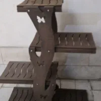 استند گل چوبی