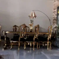 نهار خوری ۸ نفره چوب راش