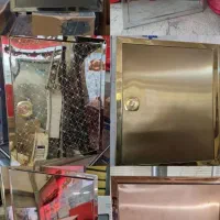 جعبه طلایی طرحدار استیل 60*70