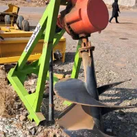 مته چاله زنی تراکتوری جک دار