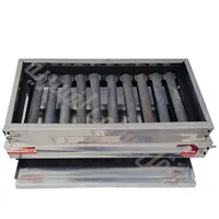 کباب پز گازی 10چدن استیل منقل گازی باربیکیو پایه