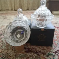 دو عدد شکلات خوری یا قندان اکبند
