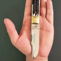 چاقو ضامن دار زنجان تیغه استیل