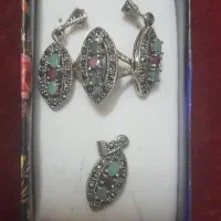 نیم ست نقره