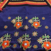 شلوار بندری گل اطلسی