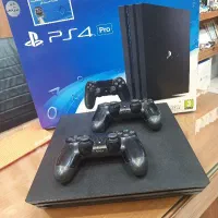 ps۴proیک ترابایت دو دسته اصلی کپی خور و ps5کپی خور