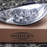 چراغ جلو 206،سمت راننده(چپ) برند مدرن صنعت
