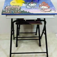 میز و صندلی تحریر باکس دار درطرح های کرومی فضانورد