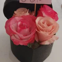باکس قلبی گل