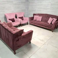 مبل چستر شرکتی (زرشکی صورتی) قیمت ۱۰ ملیون تومن