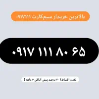 0917.111.80.65|سیم‌کارت|شیراز, عفیف‌آباد|دیوار