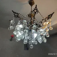 لوستر برنزی سنگین وزن ۸شاخه