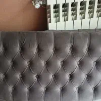 سرتخت پارچه ای رنگ قهوه ای