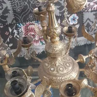 لوستر طرح فرشته خوشگل برنجی