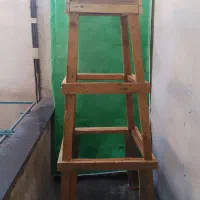 چهارپایه چوبی