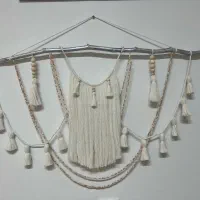 دیوارکوب مکرومه