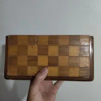 جعبه شطرنج .چوبی.