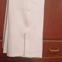کت شلوار جنس عالی شلوار  چاک دار