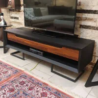 میز تلویزیون فلز و چوب