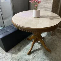 میز نهار خوری ،پاف سه نفره