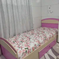 تخت دخترانه همراه تشک