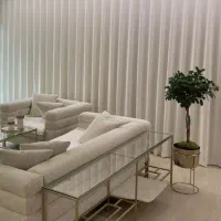 پرده مینیمال آماده شید و زبرا و نصب