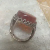 انگشتر عقیق نقره
