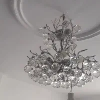 لوستر 6شعله اتریشی یک جفت سالم و نو