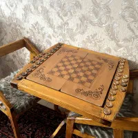 میز تخته نرد و شطرنج