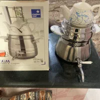 کتری قوری TGH مدل قیطاسی پنج لیتری کاملا نو
