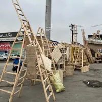 نردبان چوبی تولیدی با ضمانت|ابزارآلات|مشهد, امیریه|دیوار