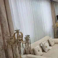 پرده حریر و زیر پرده
