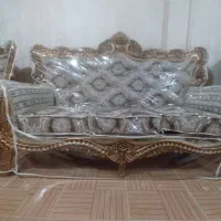 مبل سلطنتی 7نفره نو نو ا ماه کار کرده