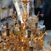 لوستر برنجی