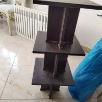میز عسلی نو تمام MDF جاگلدونی
