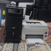 کیس مانیتور و پرینتر لیزری