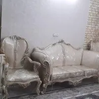 مبلمان ۷نفره همراه جلومبلی و دو عسلی|مبلمان خانگی و میز عسلی|تهران, شهادت|دیوار